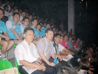 省科协代表团参加广东省直机关第一届运动会开幕式