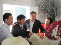 中国科协副主席陈章良到汕头市龙湖区调研科普惠农工作