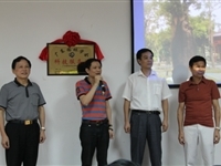 国森林业公司举行广东园林学会“科技服务站”揭牌仪式