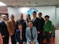 香港公路学会一行来访省公路学会