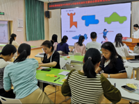云浮市科协开展第四届青少年科技七巧板创意制作竞赛师资培训活动