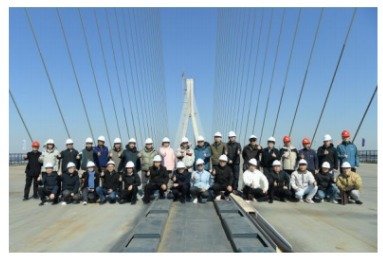 “世界级双层钢桁架斜拉桥创新技术”现场交流会在中山东环高速香山大桥举办