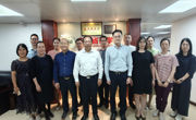 广东药科大学一行到省药学会座谈交流