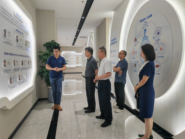 深圳市科技交流服务中心组织走访保信亚太公司