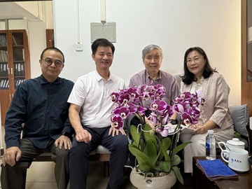 广州市科协拜访姚新生院士