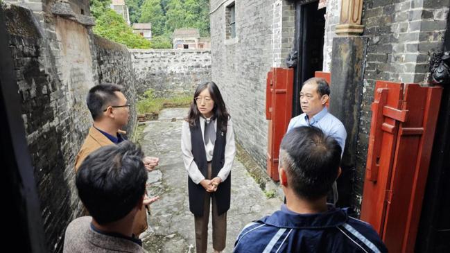 江门市科协赴薛社普院士故里调研