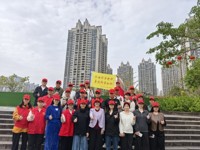 湛江市赤坎区科协开展科技工作者迎春徒步科普行活动