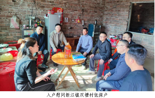 （投稿审批版）市科协到新江镇开展春节慰问活动2