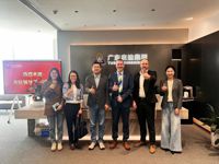 英国国家科研与创新署代表团到访市科协海智工作站