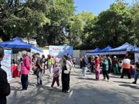 广州市越秀区科协在越秀公园联合组织健康义诊系列活动
