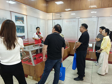 揭阳市科协组织参观玉湖汾水战役纪念馆