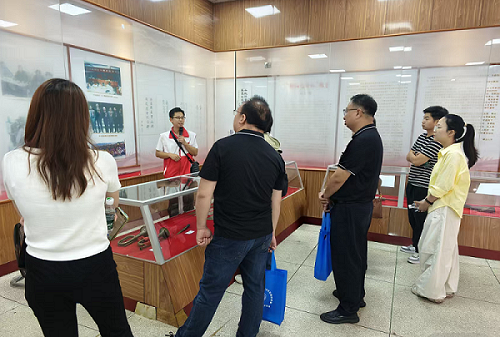 揭阳市科协组织参观玉湖汾水战役纪念馆