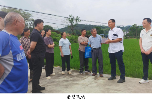 韶关市始兴县举办水稻种植科技志愿服务活动