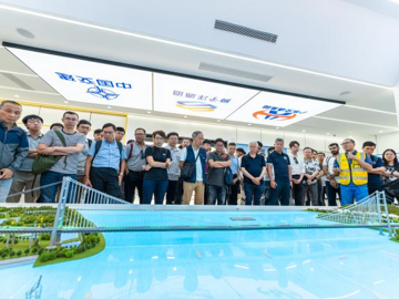 香港公路学会组织工程师团队赴狮子洋项目观摩学习
